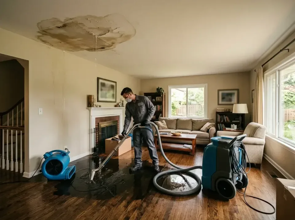 attic-pipe-burst-ceiling-drip-008 — frequently asked questions, Water Damage Restoration & Carpet Care in Foster City, CA
